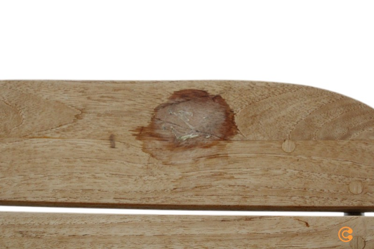 B-flokks Fritz Hansen Skagerak Lilium stóll, garðstóll, úr teakviði og ryðfríu stáli. Sjá texta/mynd.