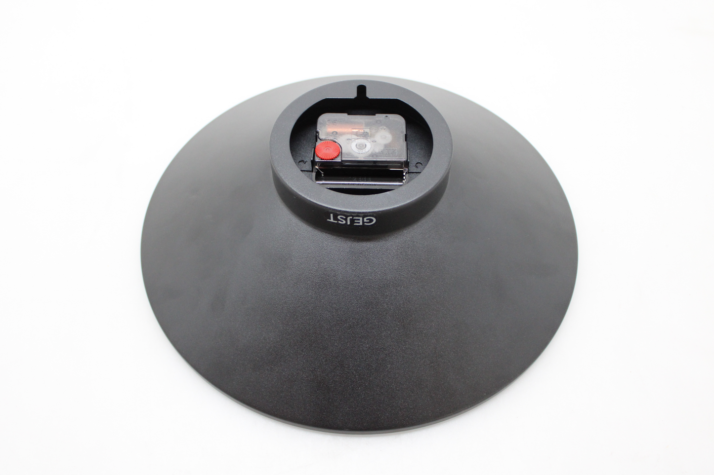 B-lager Gejst Momentt veggklukka, hliðræn klukka, eldhúsklukka, hönnunarklukka, hvít, gallað