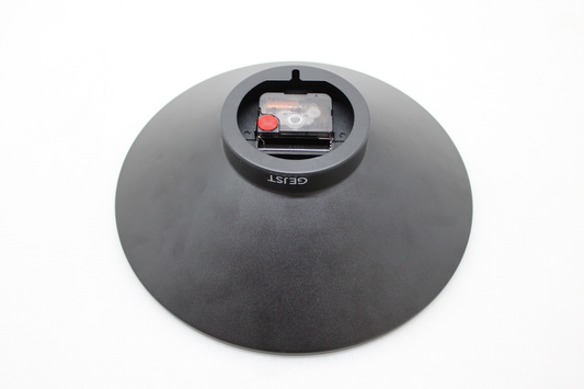 B-lager Gejst Momentt veggklukka, hliðræn klukka, eldhúsklukka, hönnunarklukka, hvít, gallað