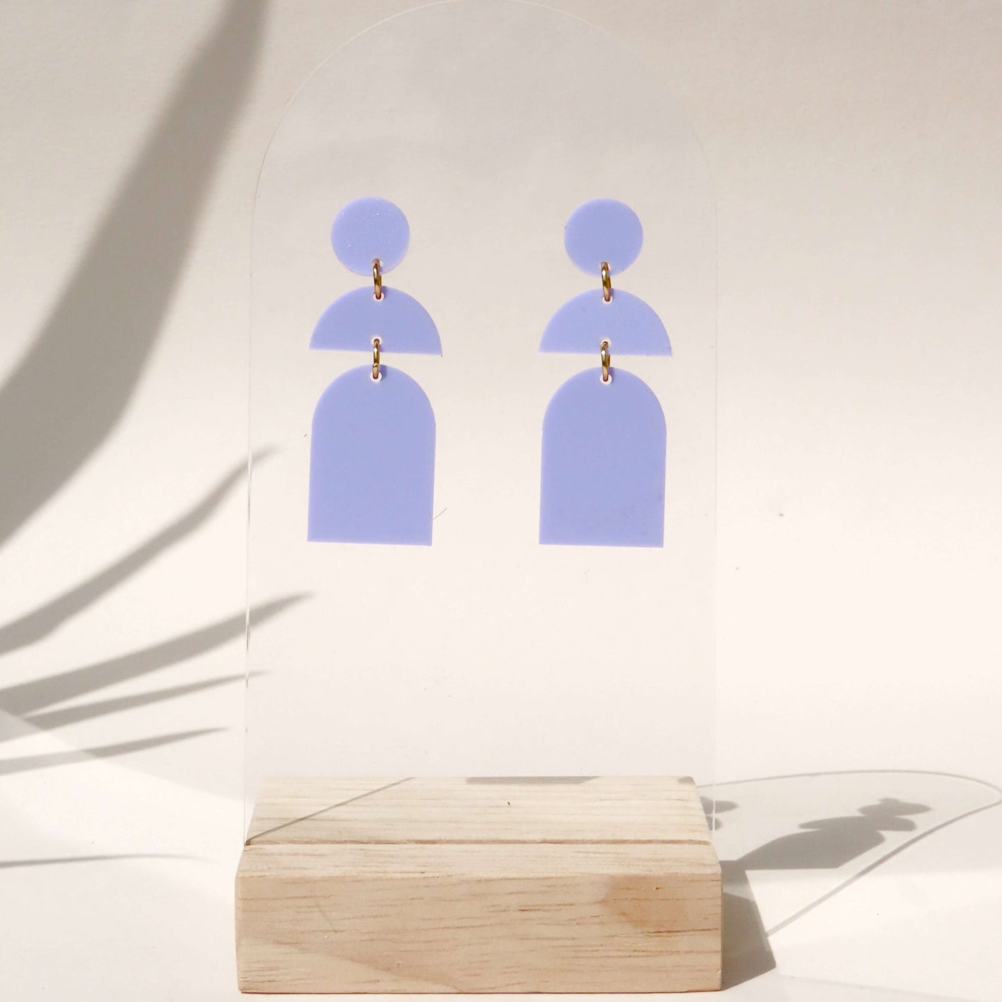 Violet Statement Ohrringe