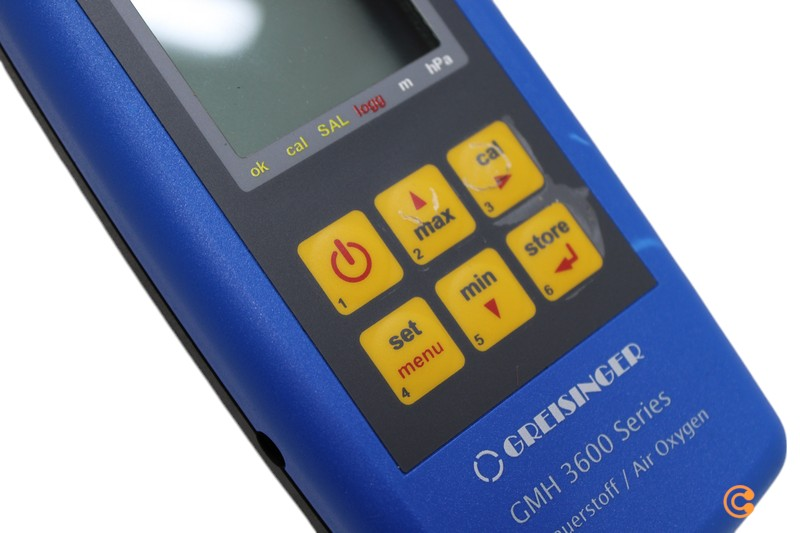 B-grade Greisinger Ghm oxygen meter/residual oxygen meter. See text/photo.