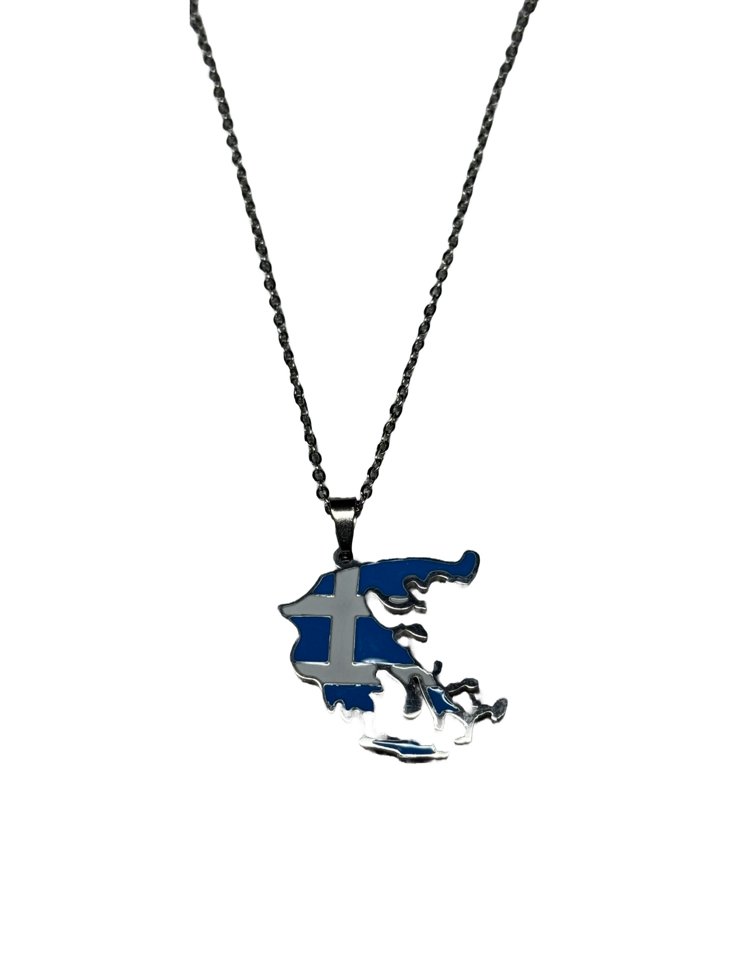 Griechenland Kette - 18K vergoldet & Edelstahl