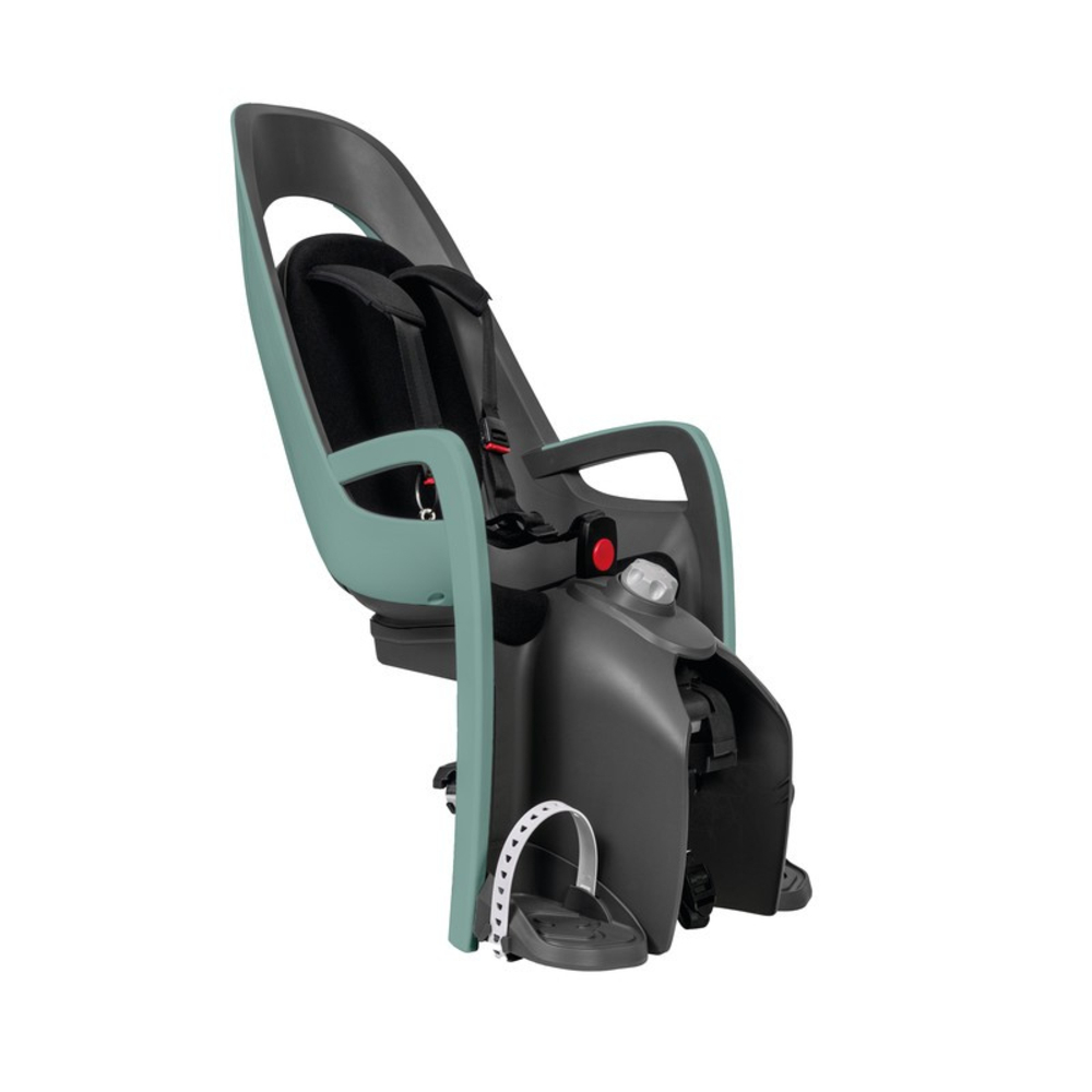 Hamax 553112 Caress barnastóll festing fyrir farangursgrind, grænn/svartur sæti