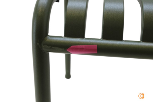 Hægindastóll, garðstóll og veröndarstóll frá Hay Palissade í B-flokki. Sjá texta/mynd.