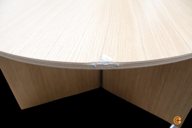 B-grade Hay Slit Table Round XL Coffee Table Sofa Table Natural Oak See text/photo