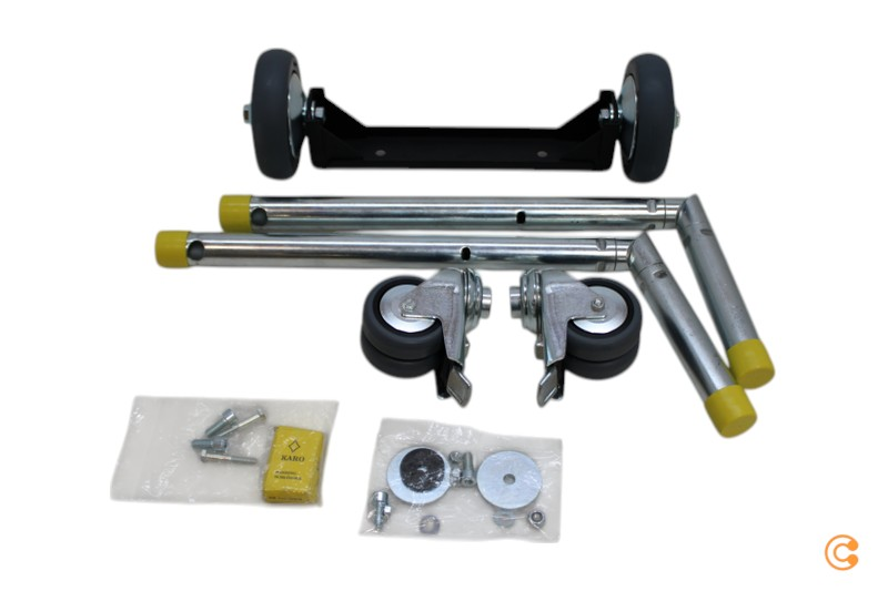 B-grade Hazet 166 N workshop trolley, sheet steel, tool trolley, rolling trolley. See text/photo