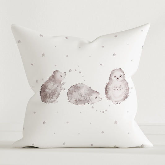 "Little Hedgehog" Premium Decorative Cushion