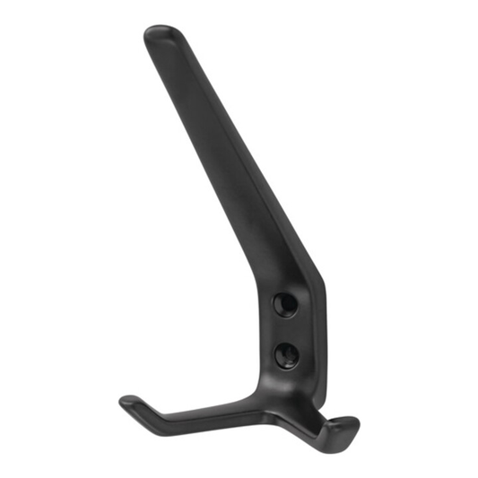 B-Ware Hermeta Huthaken Kleiderhaken 0032 2 Hak.A.89mm Schwarz 7 Stück