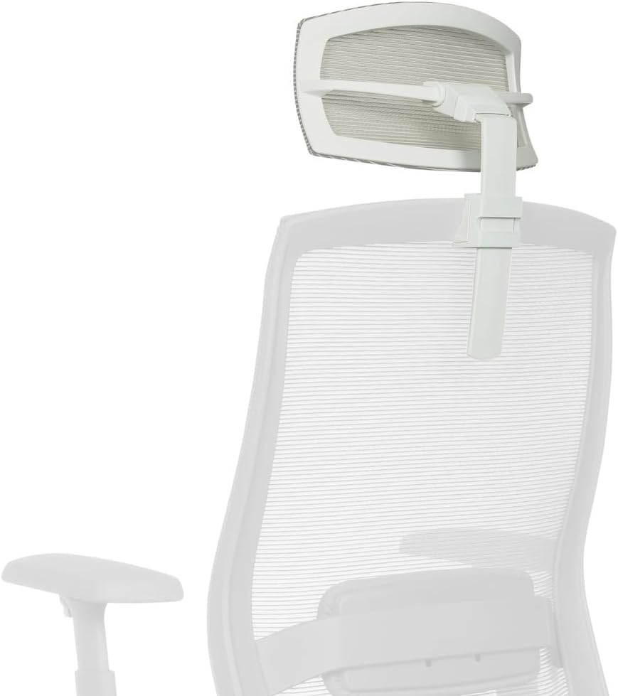 B-Ware Hjh Office Kopfstütze Weiß Netzstoff Zubehör Passend Für Alle Colore Bürostühle