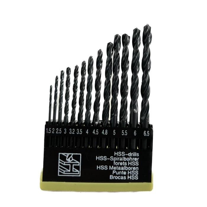 HSS Spiral-Bohrersatz Metallbohrer HSS (13- teilig)