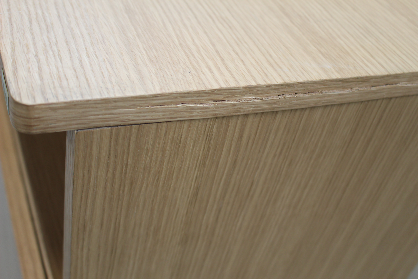 B-grade Hübsch Interior highboard cabinet chest of drawers oak storage furniture See text