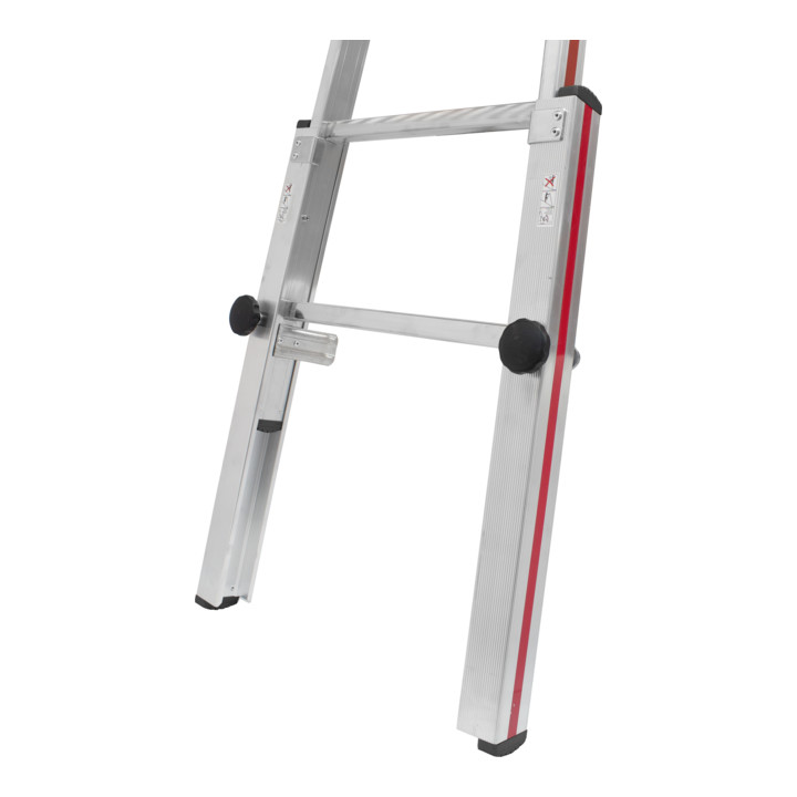 B-grade Hymer foot extension set, extension set for stairs, 0.74 m, continuously adjustable