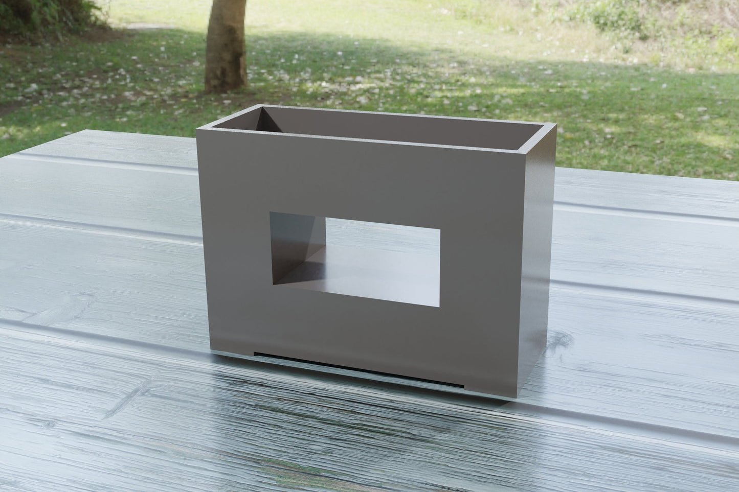 Dollhouse Miniature Raised Garden Bed - 1:12 Scale PLA Bioplastic