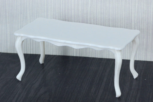 1:12 Scale Miniature Dining Table | Modern Dollhouse Furniture | 3D Printed Dollhouse Table Made in Germany