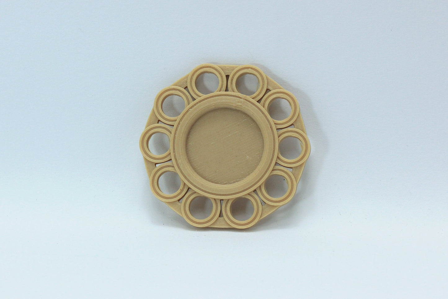 Ring Pattern Mirror Frame - 1:12 Dollhouse Miniature Furniture