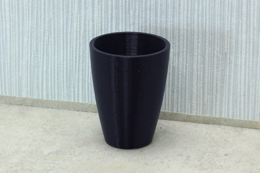 Modern Round Flower Pot | 1:12, 118, 124 Scale Dollhouse Decor | 3D Printed Miniature Made in Germany