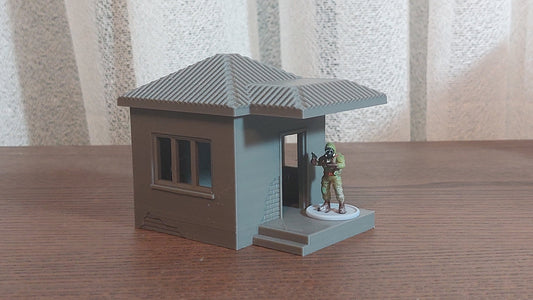 Guard Hut - Miniature Wargaming Terrain - Zona Alfa - Team Yankee - 3D Print