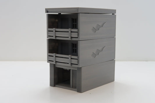 Vietnam Urban Commercial / Residential Building (VUB_T04) Nam, Hue, Saigon insipred 3D Printed Tabletop Wargaming Miniature Terrain