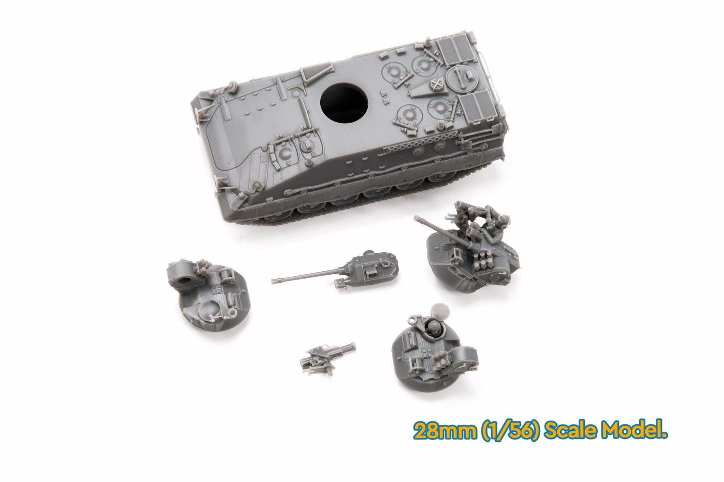 Marder 1A2 Infantry Fighting Vehicle - 3D Printed Miniature Wargaming Combat Vehicle - 28mm / 20mm / 15mm Scale