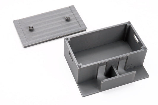 Soviet Public Toilets- Zona Alfa / Cold War in the East - 3D Printed Miniature Wargaming Terrain 28mm / 20mm / 15mm Scale