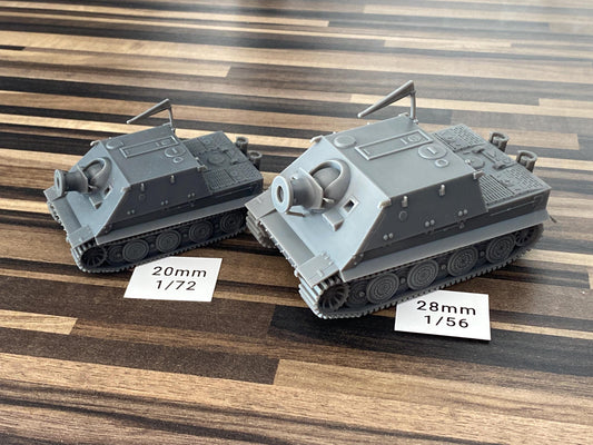 Sturmtiger / Sturmmörserwagen 606/4 WW2 German Tank - 3D Resin Printed 28mm / 20mm / 15mm Miniature Tabletop Wargaming Vehicle