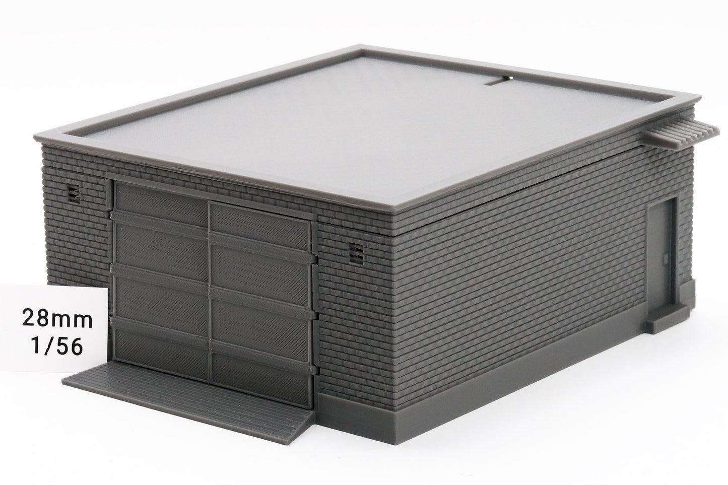 Soviet Workshop Garage- Zona Alfa / Cold War in the East - 3D Printed Miniature Wargaming Terrain 28mm / 20mm / 15mm Scale