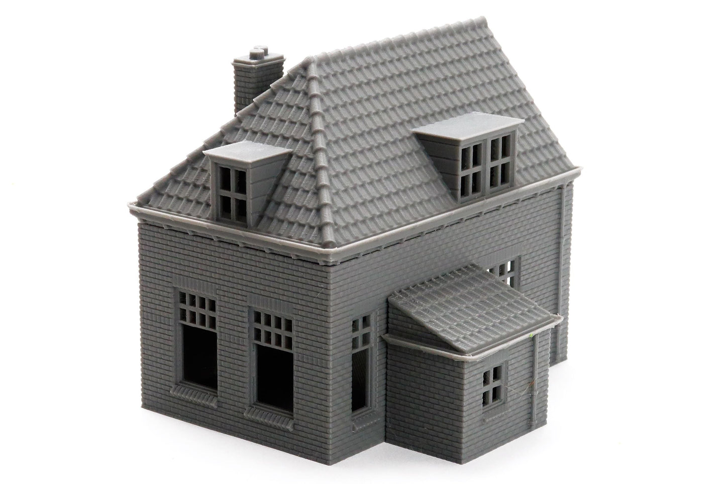 Oosterbeek WWII Single Storey House - 3D Printed Miniature Wargaming Terrain 28mm / 20mm / 15mm Scale