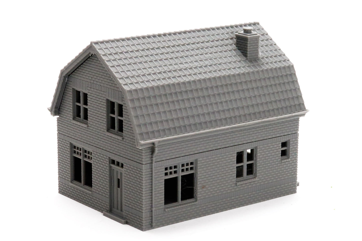 Oosterbeek WWII Double Storey House - 3D Printed Miniature Wargaming Terrain 28mm / 20mm / 15mm Scale