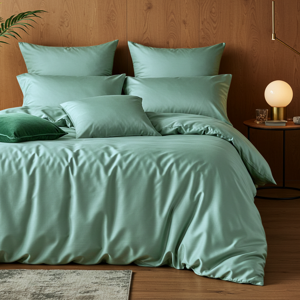 Luxe Baumwolle Satin Kissenbezug