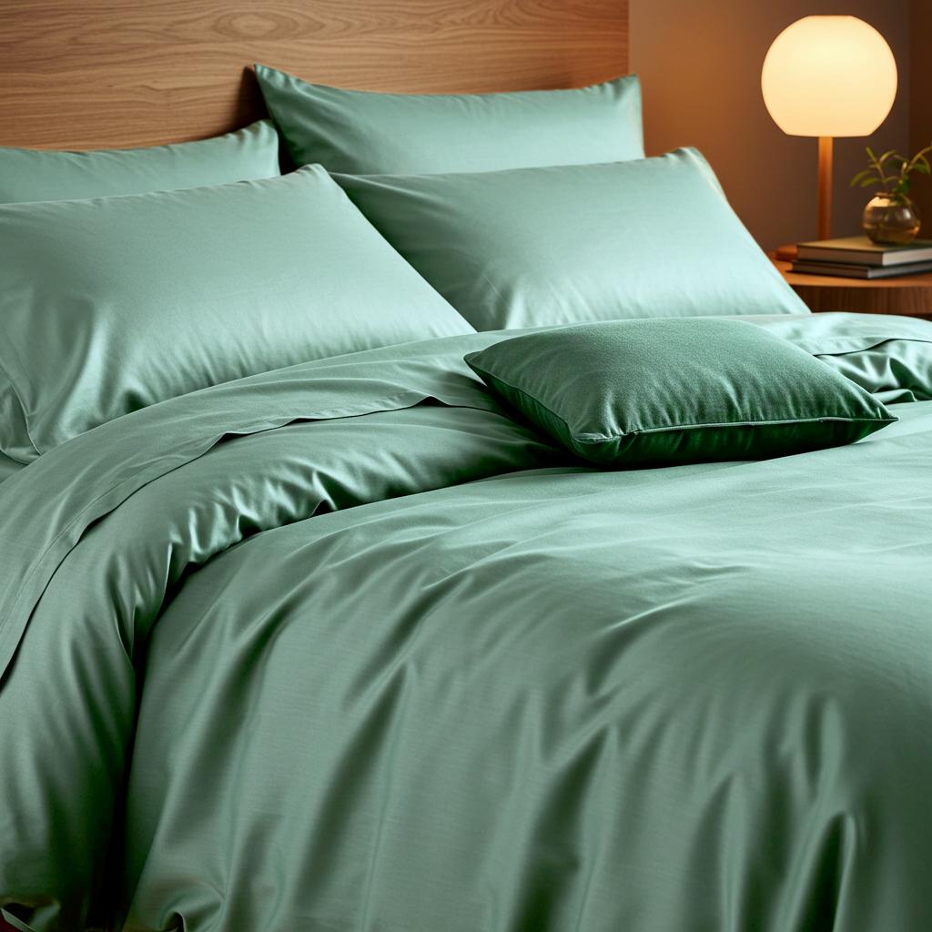 Luxe Baumwolle Satin Kissenbezug