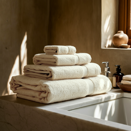 Mjúk handklæði úr egypskri bómull