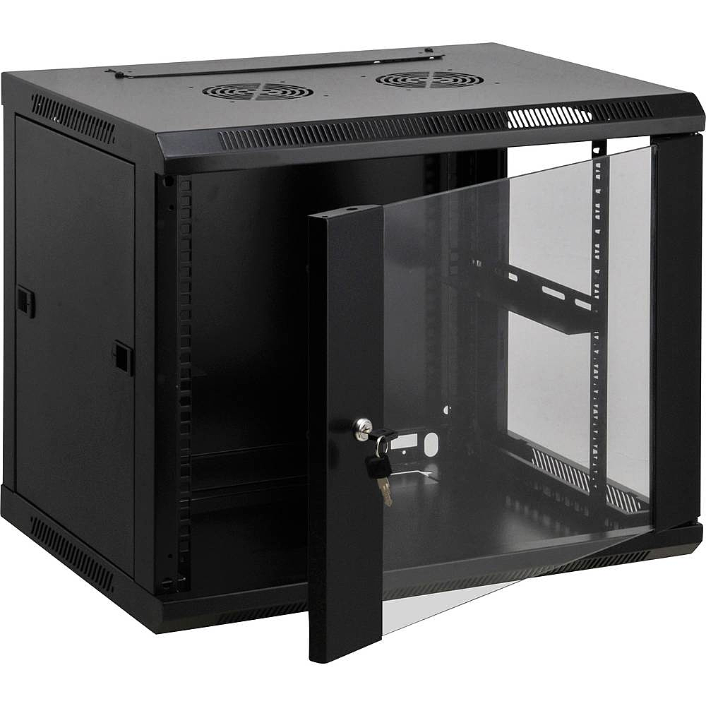 B-stock Intellinet 712088 19" network cabinet distribution cabinet 12U black RAL 9005