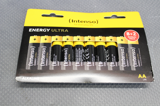 B-Ware Intenso Energy Ultra Mignon 1.5 V 10 St. (Aa) Batterie Alkali Mangan Akku