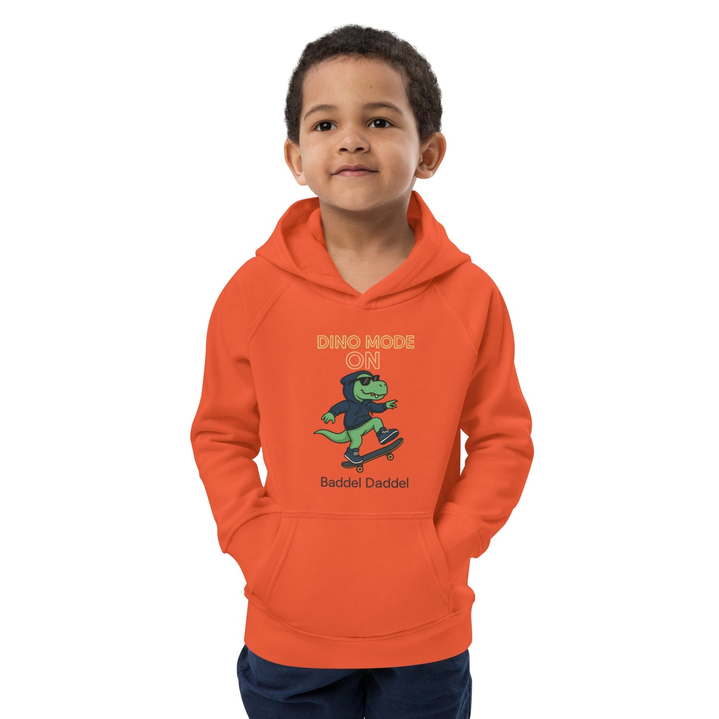 Kinder Hoodie Waldkinder Club – Warm, weich & nachhaltig im Baddeldaddel Design