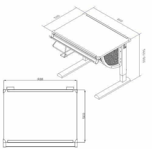 B-Ware Hjh Office Belia Kinderschreibtisch Weiß Silber Schreibtisch Arbeitstisch Kinder