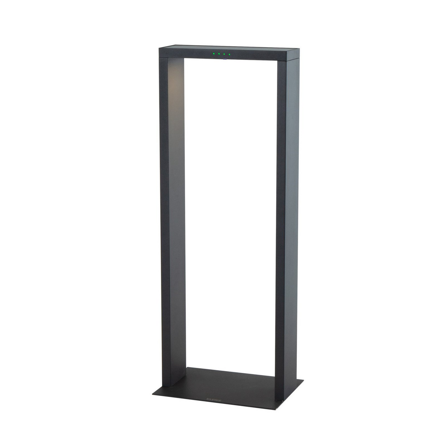 B-flokks Klewe LED sólarljós, útiljós, antrasít ál, 65 cm, IP65, Axis Maxi