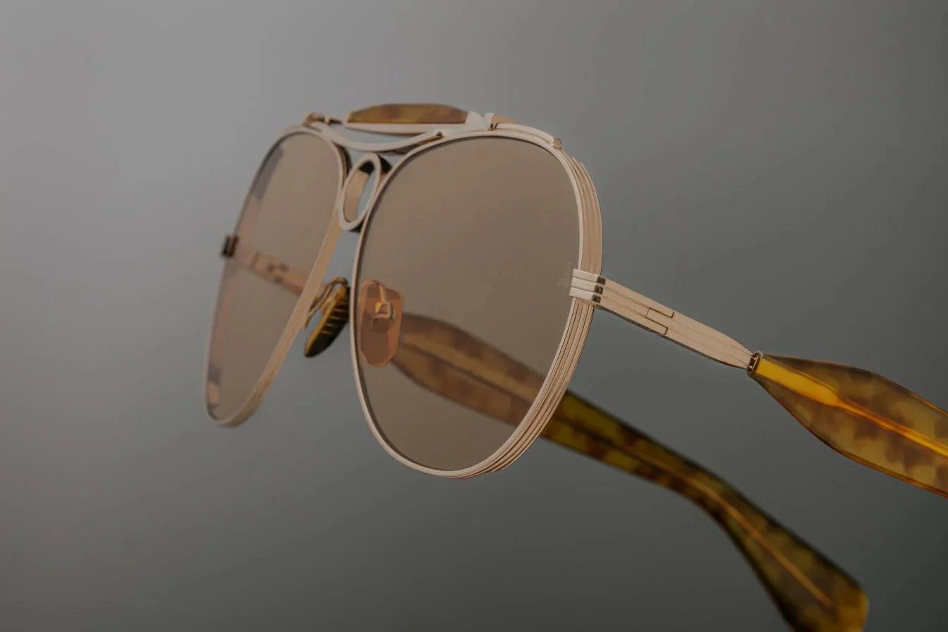 JACQUE MARIE MAGE,Aspen sunglasses handmade classic pure outdoor glasses