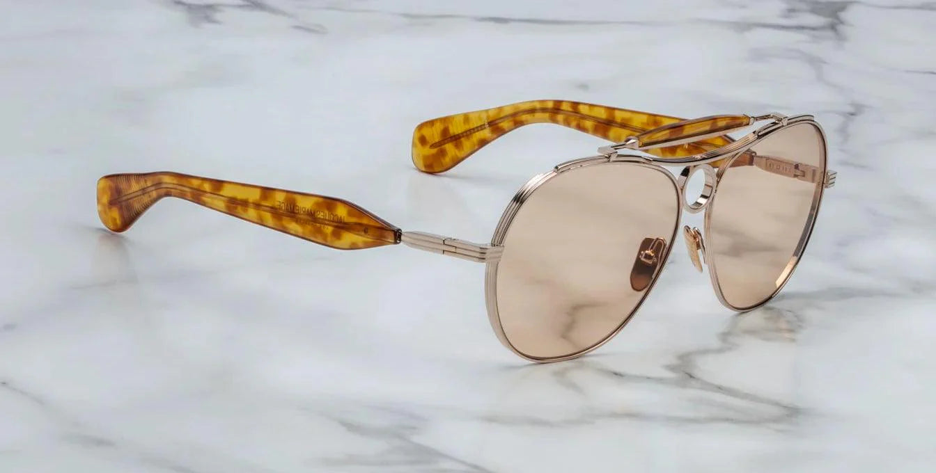 JACQUE MARIE MAGE,Aspen sunglasses handmade classic pure outdoor glasses