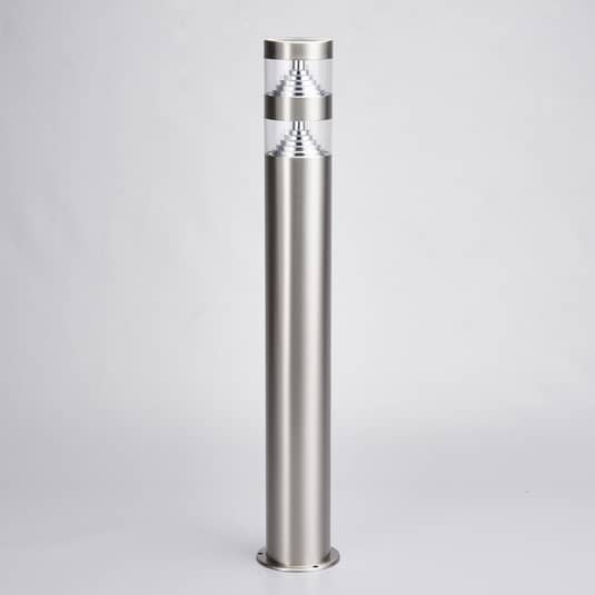 B-grade Lindby stainless steel path light, lamp, Lanea light with LED, 60cm diameter, 8.1W