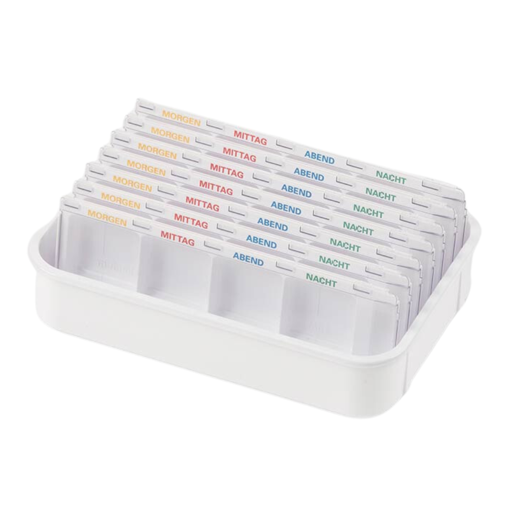 melipul Dispenser-Tablett 7D-25 mit Mehrweg-Dispensern | Stück (1 Stück)