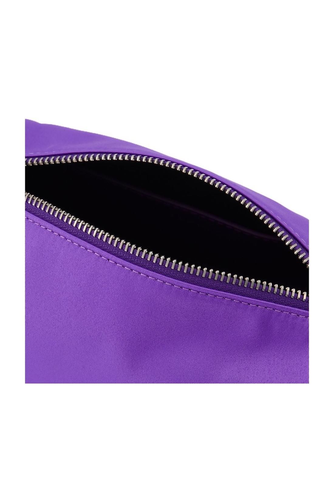 Tasche Moonbag aus Baumwolle und Polyesther in violett