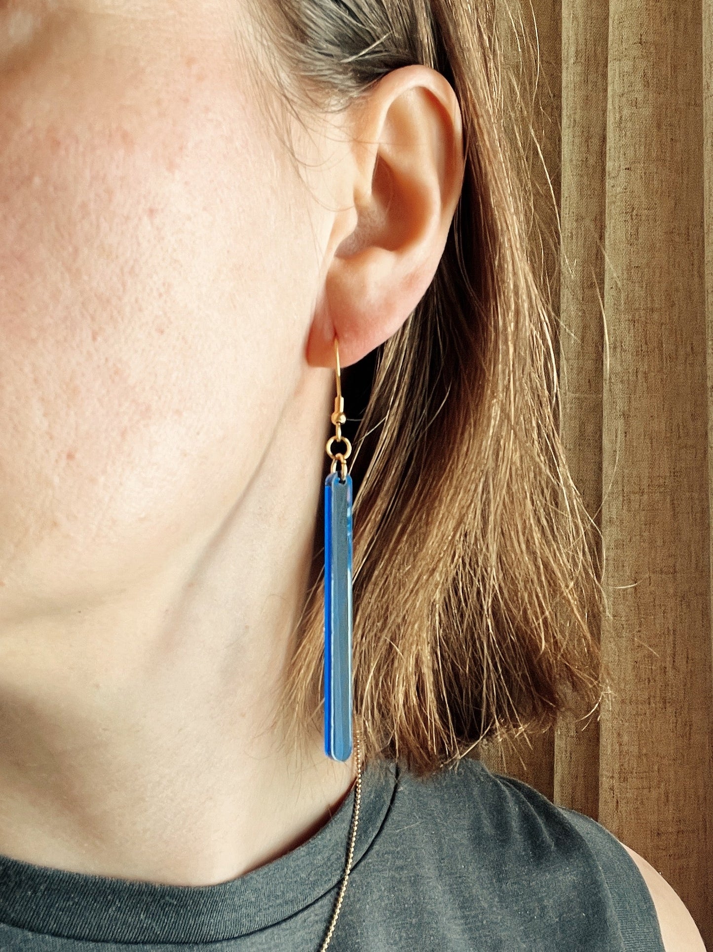 niemalsmehrohne x Kunstmuseum Basel Edition - neon lights Nr. 4 - Ohrringe