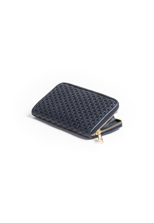 '15' Continental Wallet Navy Blue