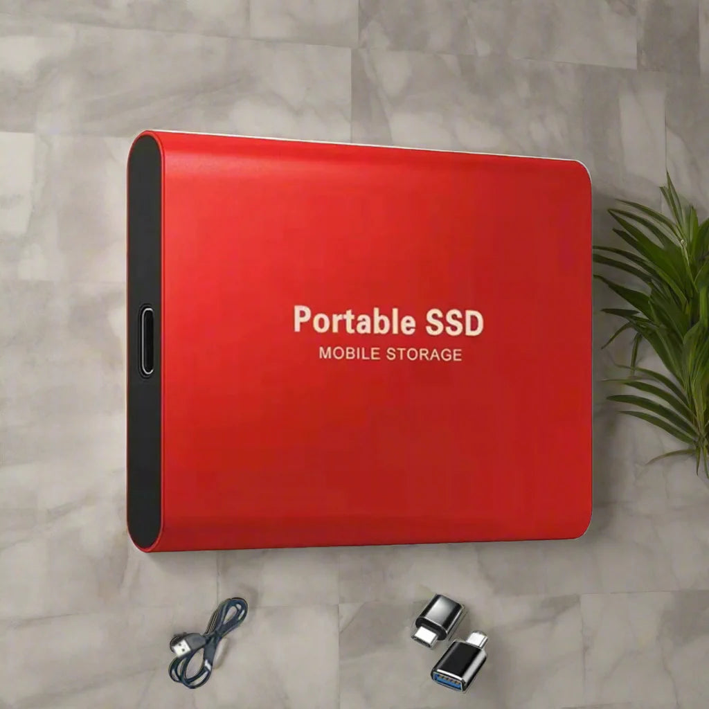 Portable external ssd usb type-c hard drive for mobile & laptop