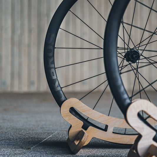 ROCKBROS 700C Carbon Wheelset 38mm Disc Brake Thru Axle Wheel Set for Road Bike