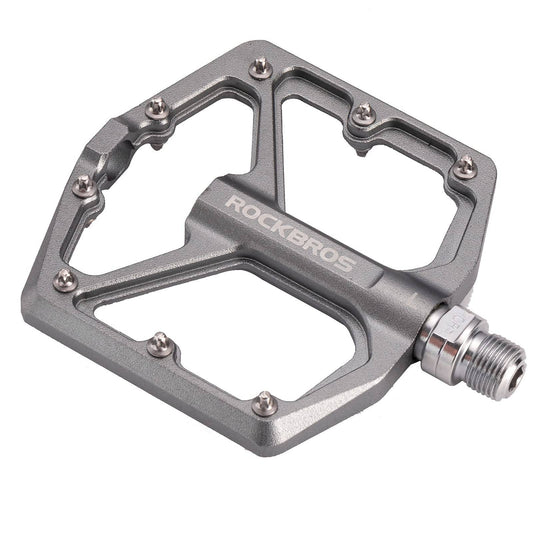 ROCKBROS Aluminium Platform Pedals 9/16 inch for MTB E-Bike City Bike
