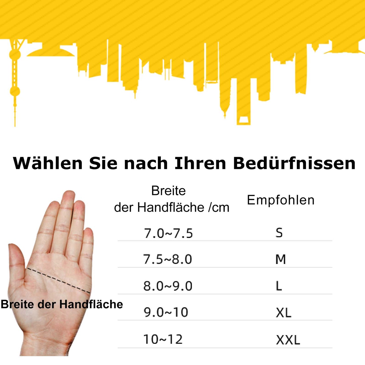 ROCKBROS Anti-slip riding gloves with reflective half fingers, sizes S-XXL