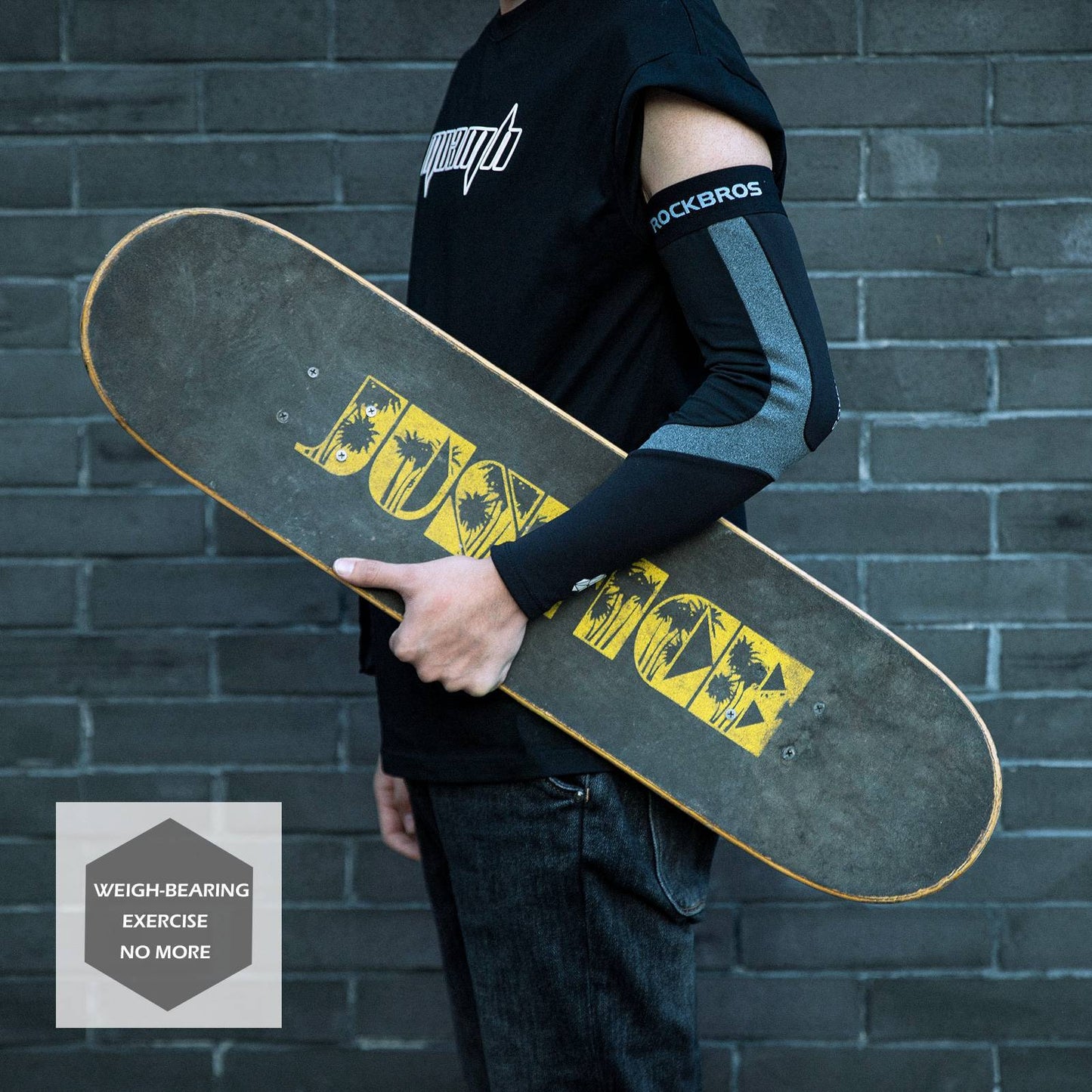 ROCKBROS Armlinge Winter Armwärmer für Radsport Wandern Laufen Outdoor