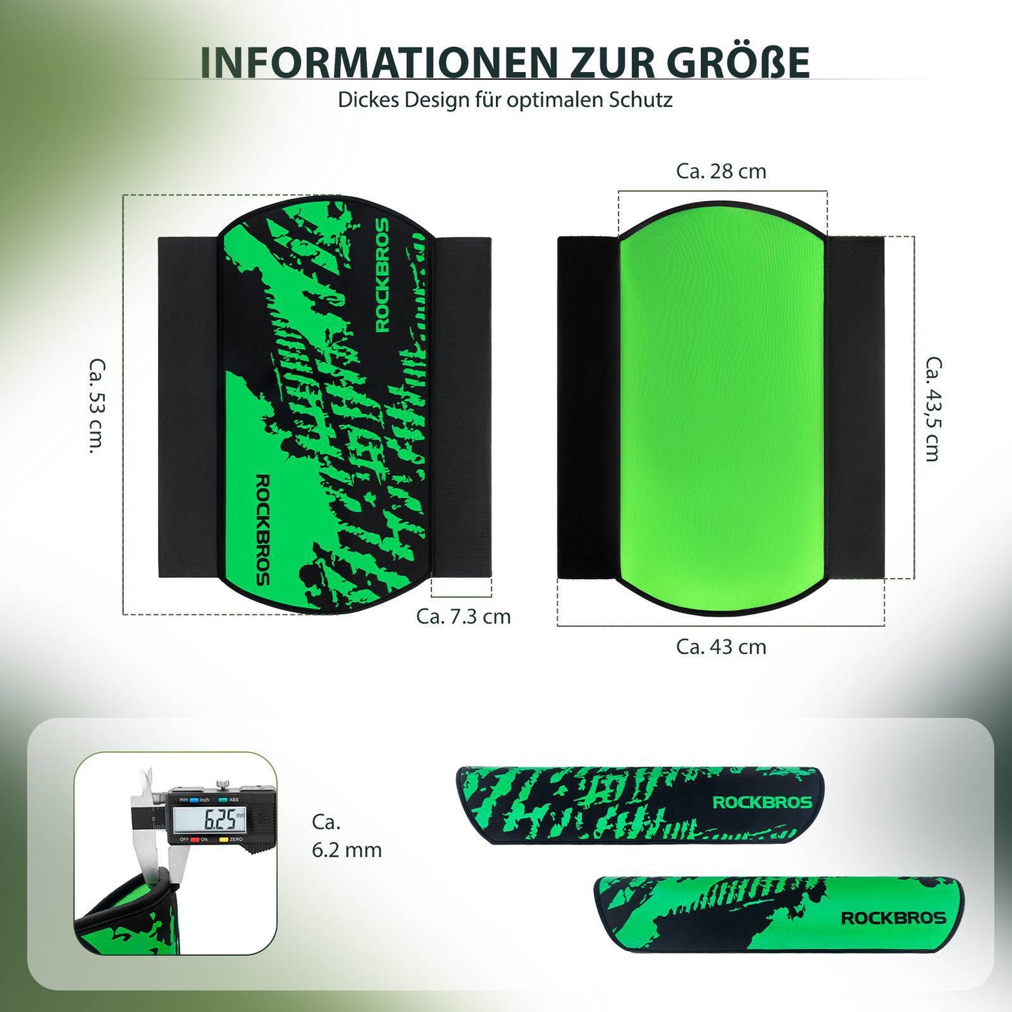 ROCKBROS málningarvörn fyrir rafhjólarafhlöður á samþættum rafhjólarafhlöðum: Vörn gegn kulda