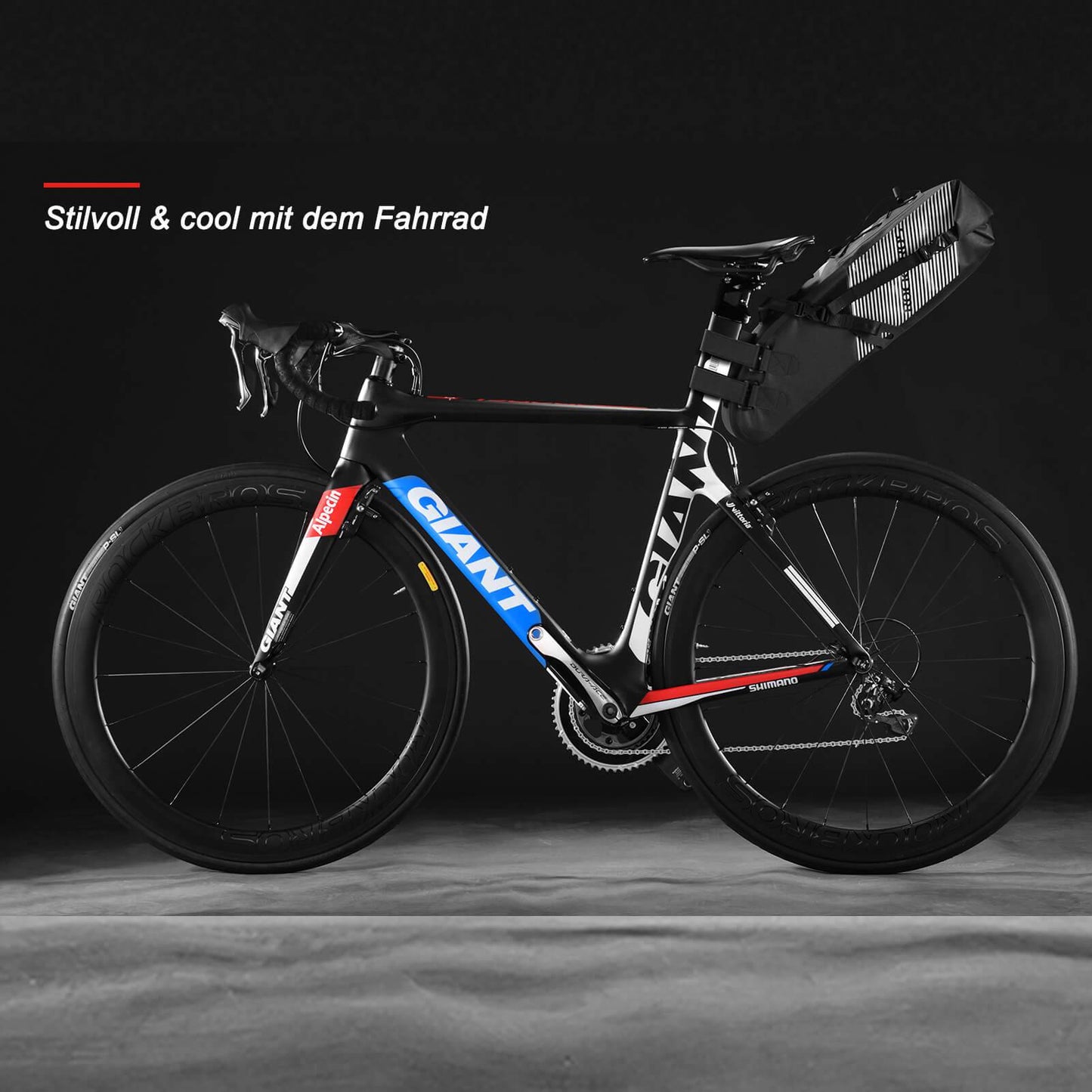 ROCKBROS Bicycle Saddle Bag IPX7 Waterproof Seat Bag 10L